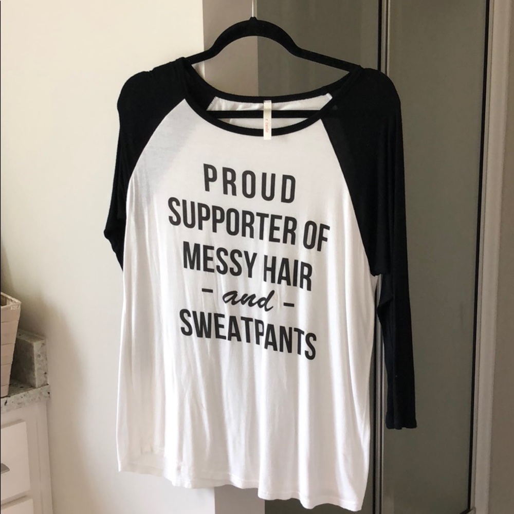 Baseball- Tee style graphic top!